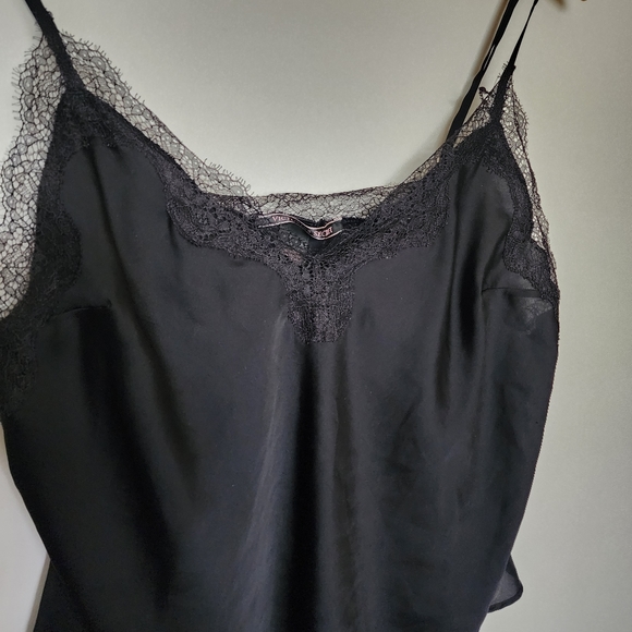Victoria secret black lace slip top - Picture 4 of 6